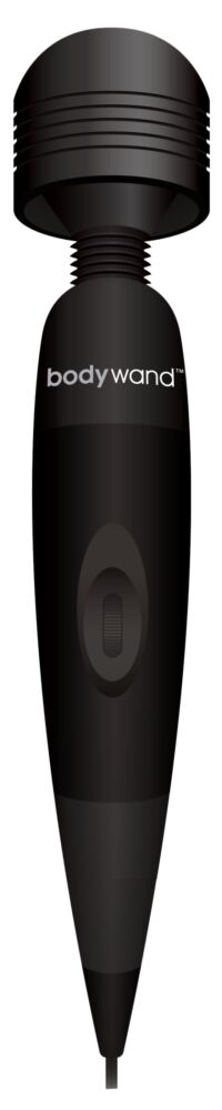 E-shop Bodywand midnight - masážny vibrátor na sieťové napájanie (čierny)