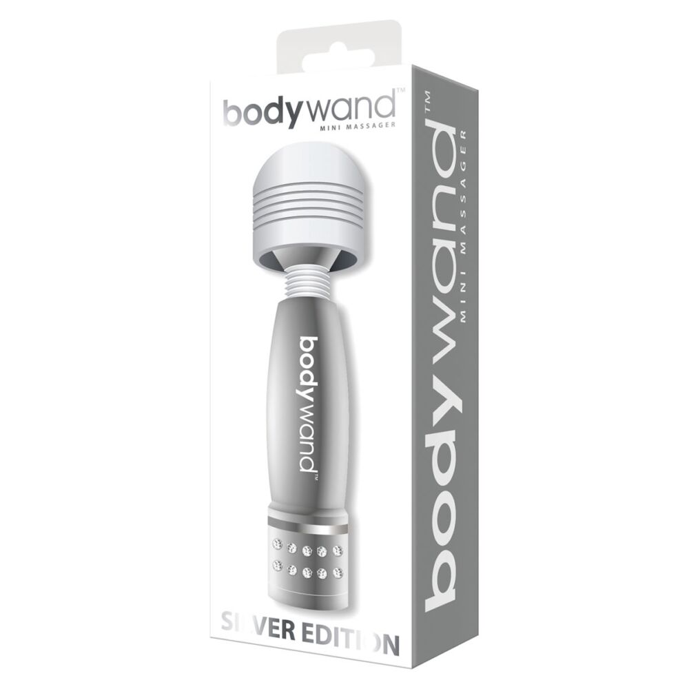 E-shop Bodywand - mini masážný vibrátor (strieborný)