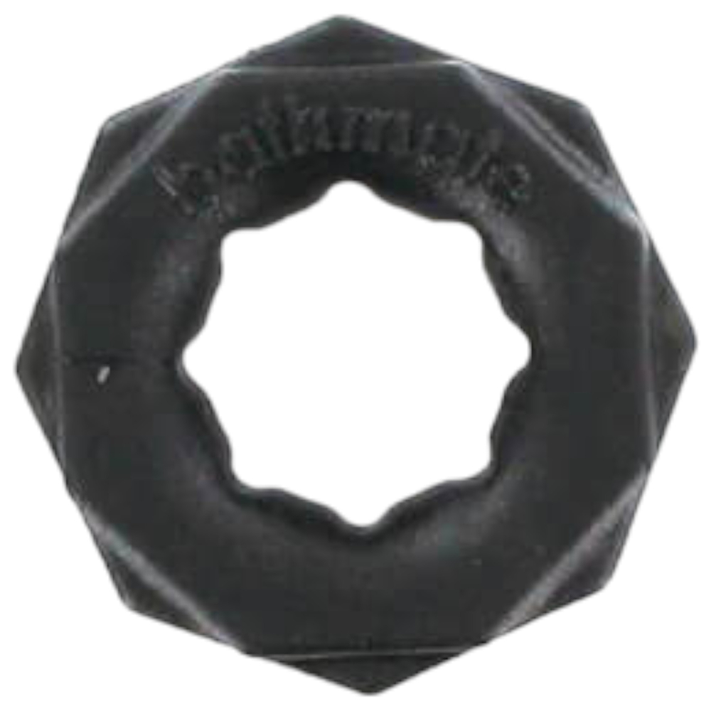 E-shop BathMate - Spartan silikónový erekčný krúžok (čierny)