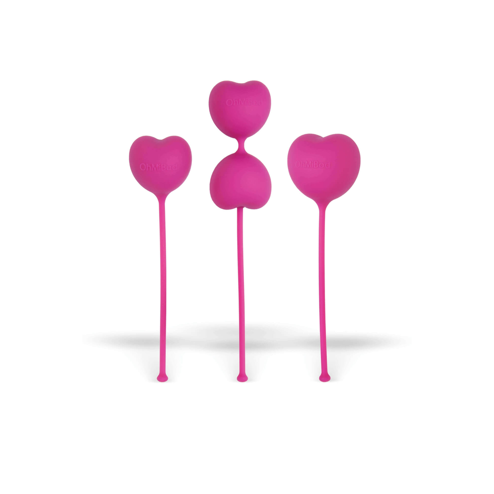 E-shop Ohmibod - sada venušiných guličiek - ružové (3 kusy)