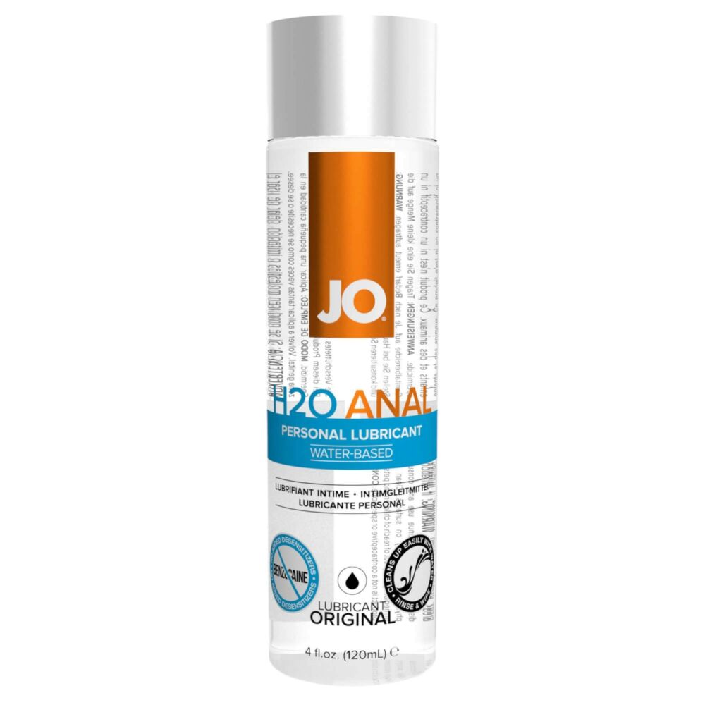 E-shop JO H2O Anal Original - análny lubrikačný gél na báze vody (120ml)