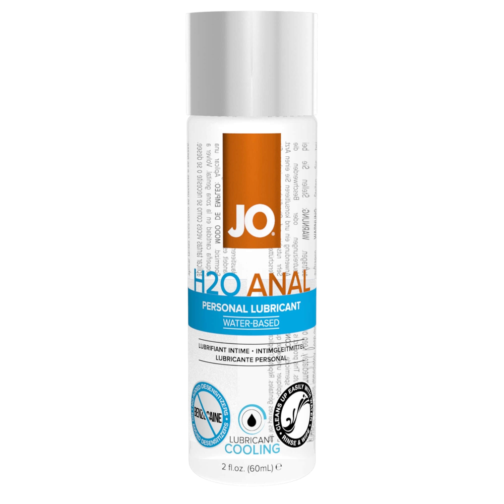 E-shop JO H2O Anal Cool - ochladzujúci análny lubrikant na báze vody (60ml)