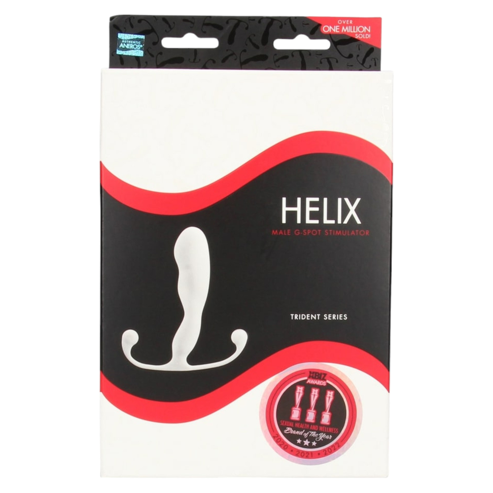 E-shop Aneros Trident Helix - dildo na prostatu (biele)