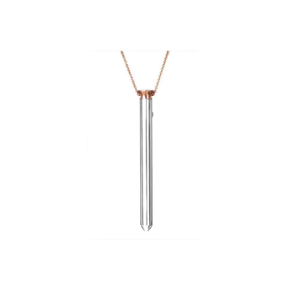 E-shop Vesper - luxusný vibračný náhrdeľník (ružové zlato)