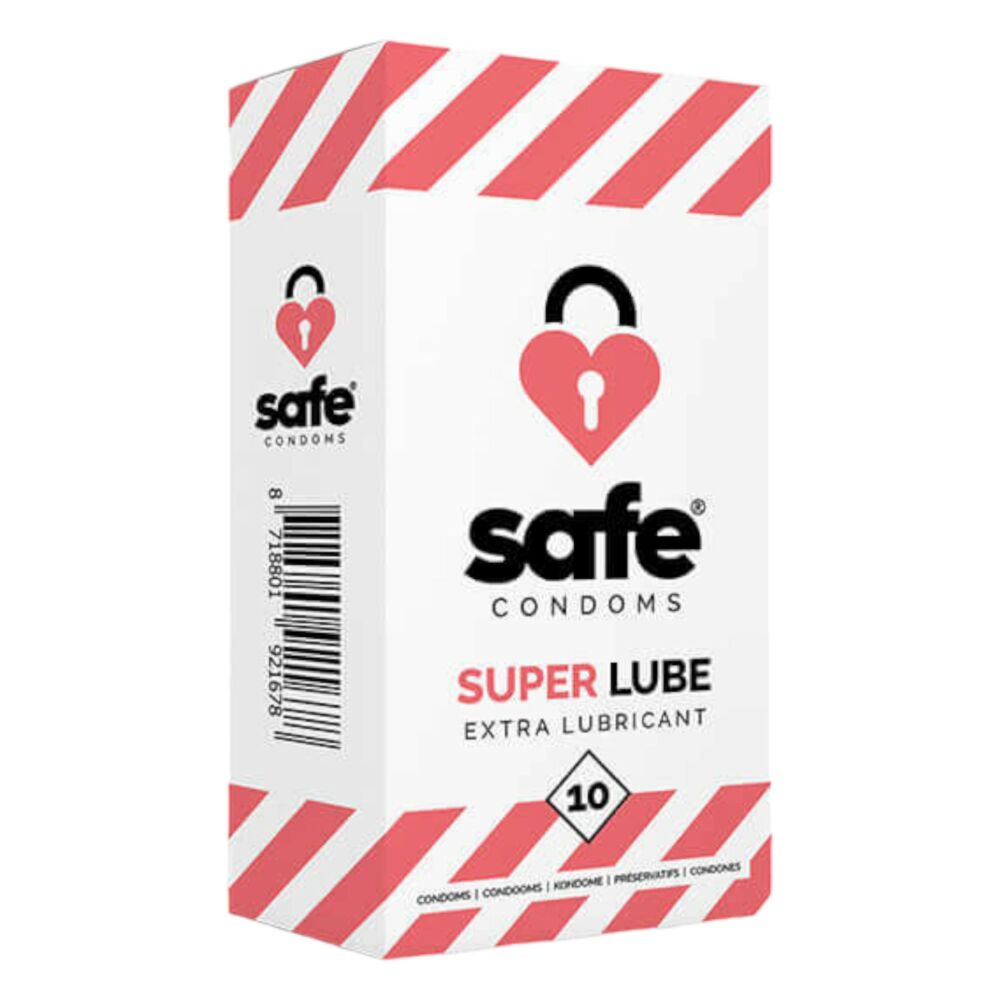 E-shop SAFE Super Lube - extra klzké kondómy (10 ks)