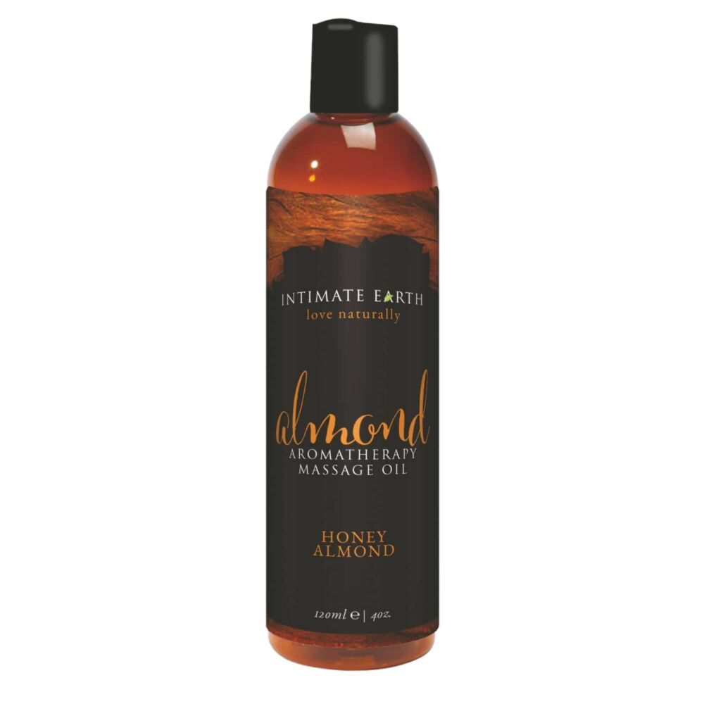 E-shop Intimate Earth Almond - Organický masážny olej - Medová mandľa (240 ml)