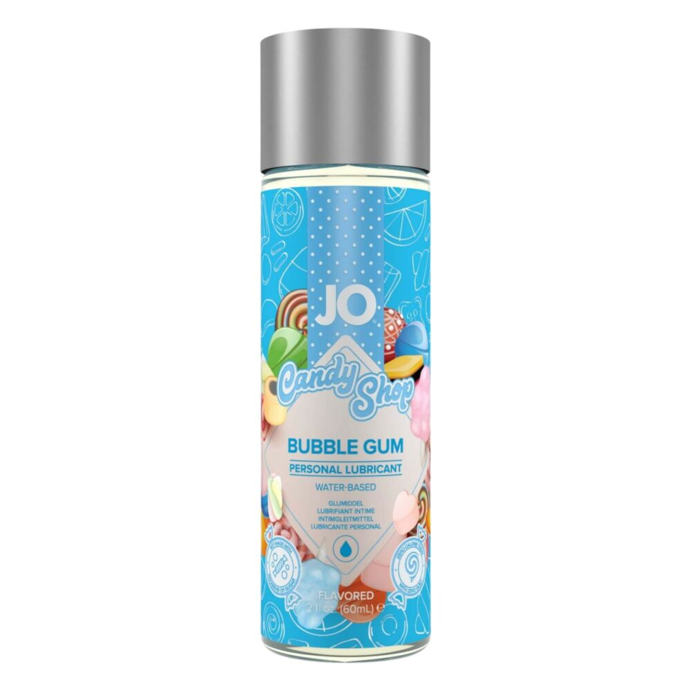 E-shop JO Candy Shop Bubble Gum - lubrikant na báze vody (60ml) - žuvačka