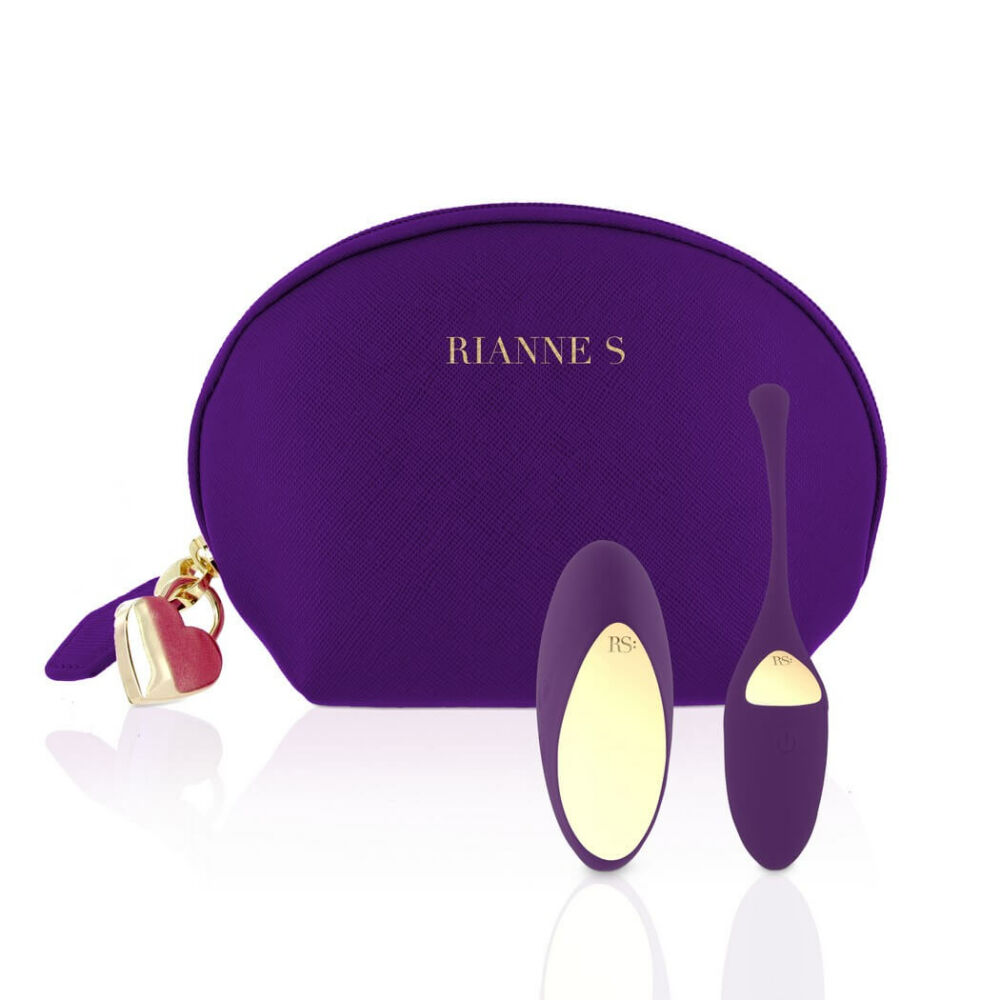 E-shop Rianne Essentials Pulsy - dobíjacie vibračné vajíčko (fialové)