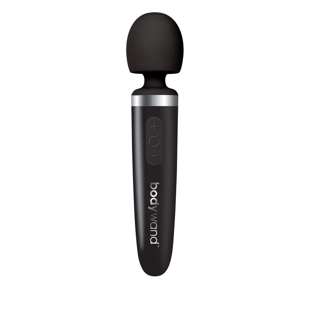 E-shop Bodywand Aqua - mini masážny vibrátor na batérie (čierny)