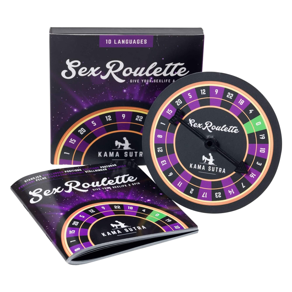 E-shop Sex Roulette Kama Sutra - spoločenská hra ( v 10 jazykoch)