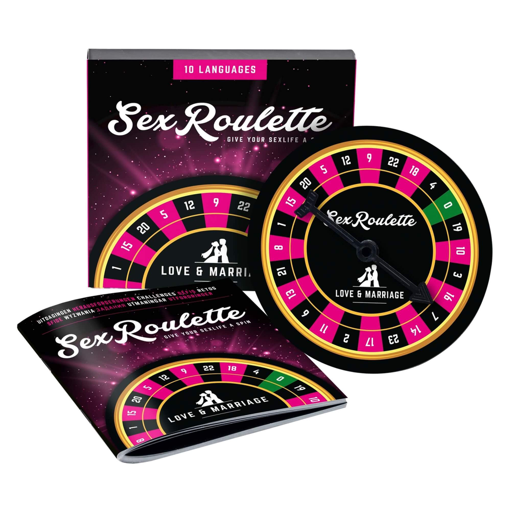 E-shop Sex Roulette Love & Married - erotická spoločenská hra (10 jazykov)