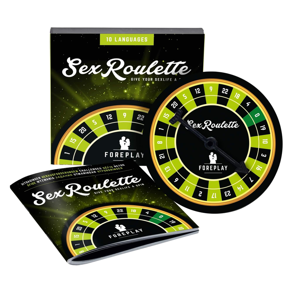 E-shop Sex Roulette Foreplay - sexuálna stolová hra (10 jazykov)