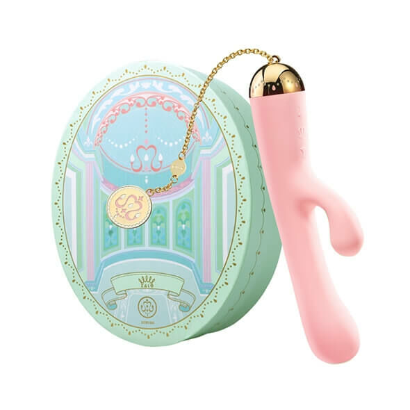 E-shop ZALO Ichigo Rabbit - nabíjací luxusný vodotesný vibrátor s ramienkom na klitoris (ružový)