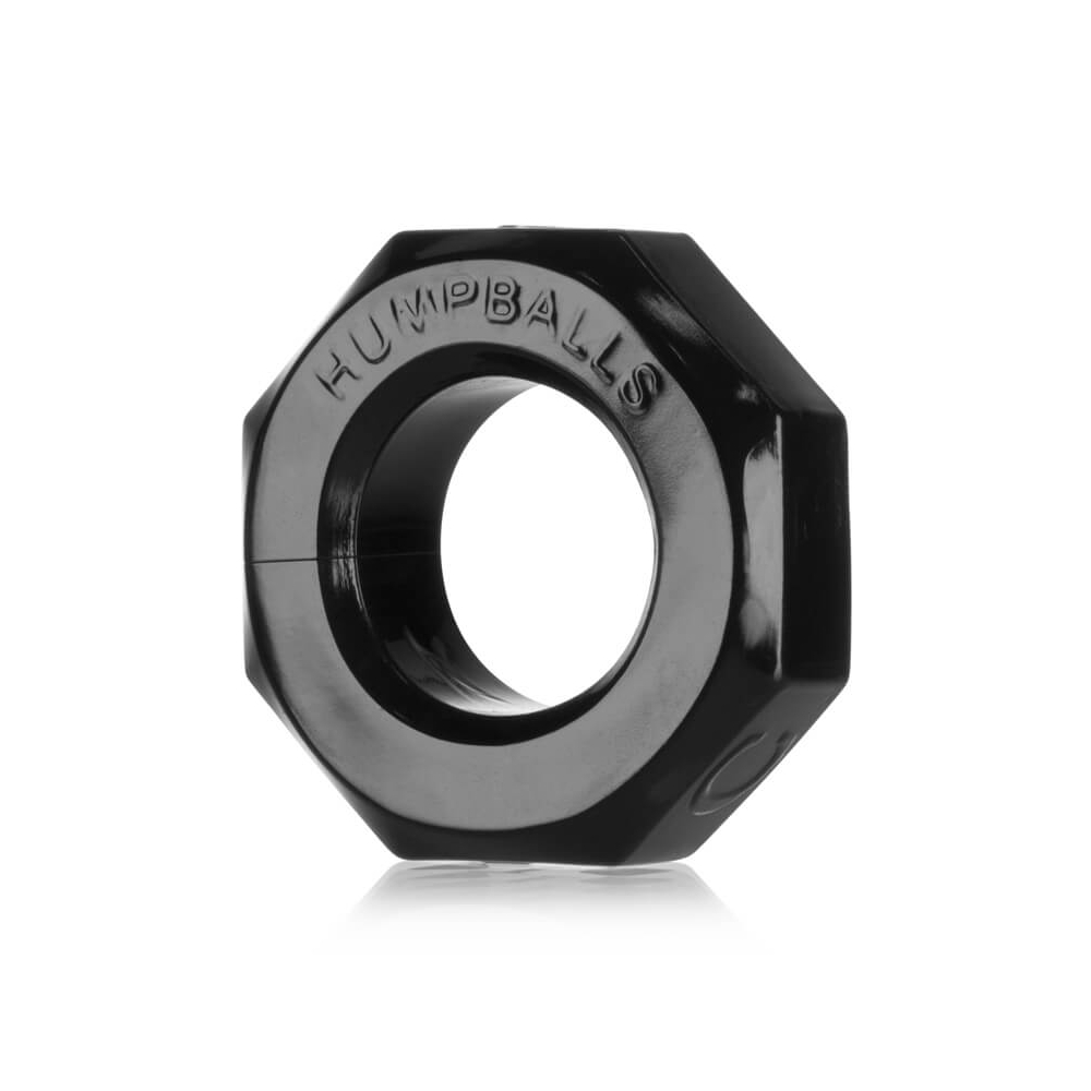 E-shop OXBALLS Humpballs - extra silný krúžok na penis (čierny)