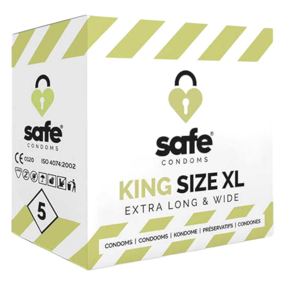 E-shop SAFE King Size XL - extra veľký kondóm (5ks)