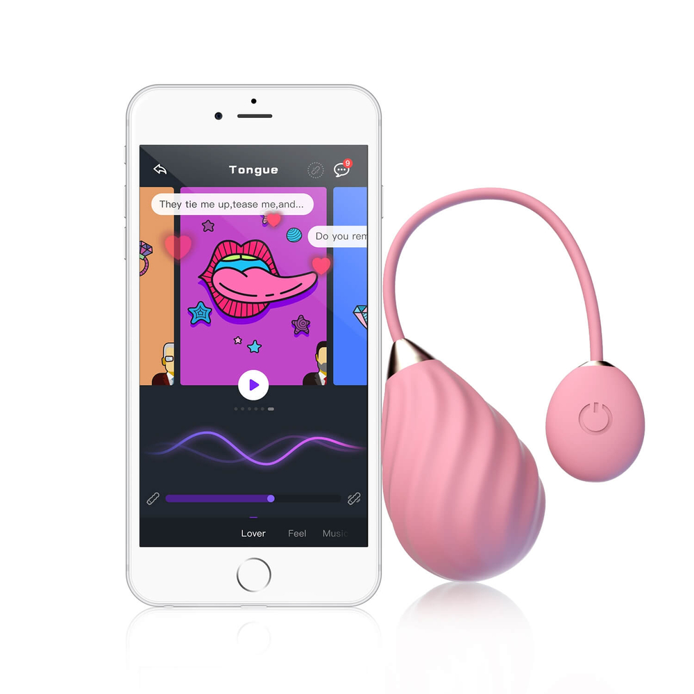 E-shop Magic Motion Sundae - inteligentné dobíjacie vibračné vajíčko (ružové)