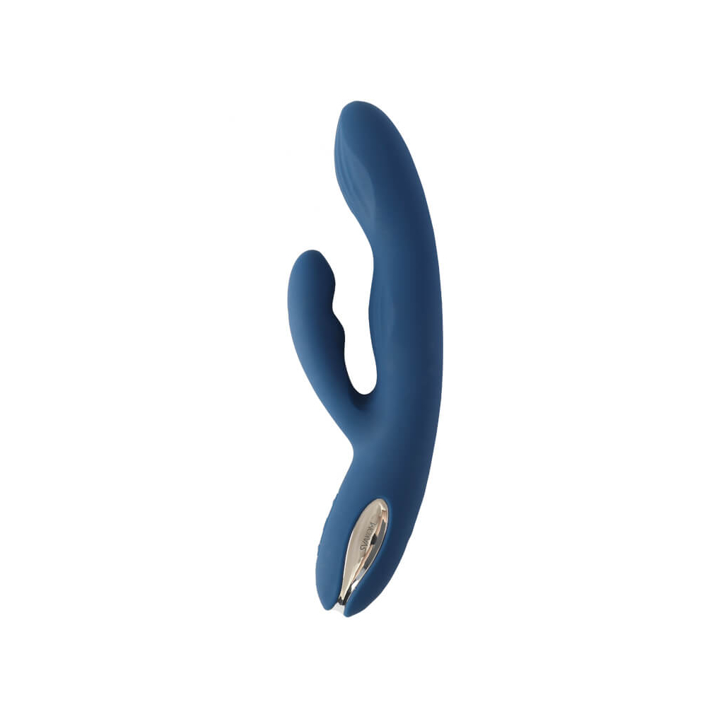 E-shop Svakom Aylin - dobíjací, pulzujúci vibrátor s klaksónom (modrý)