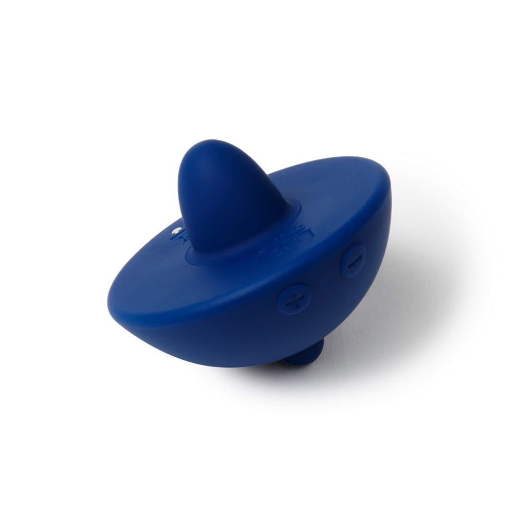 E-shop Puissante Toupie - vodotesný vibrátor na klitoris na batérie (modrý)