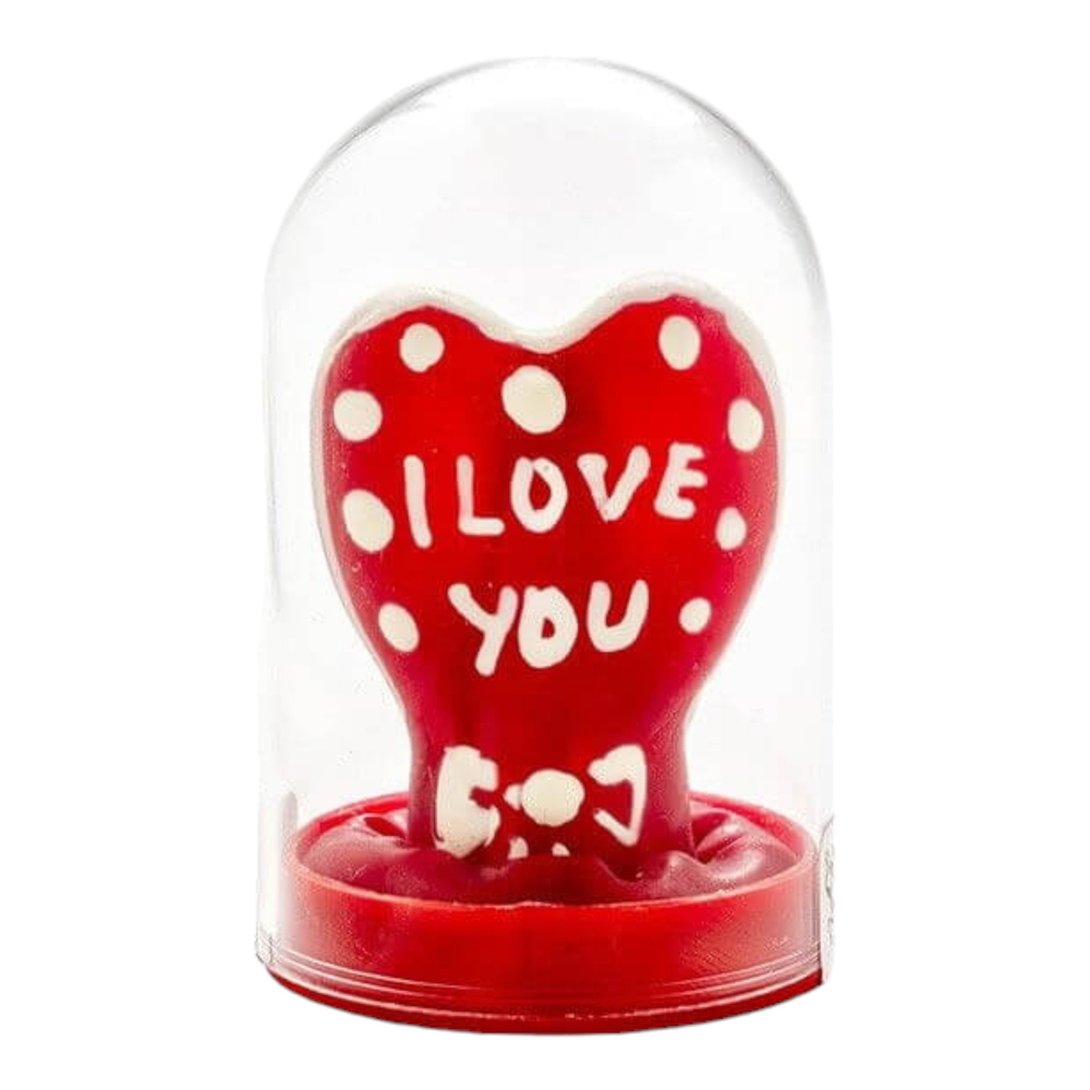 E-shop I Love You - kondóm s ručne maľovaným dizajnom (1ks)