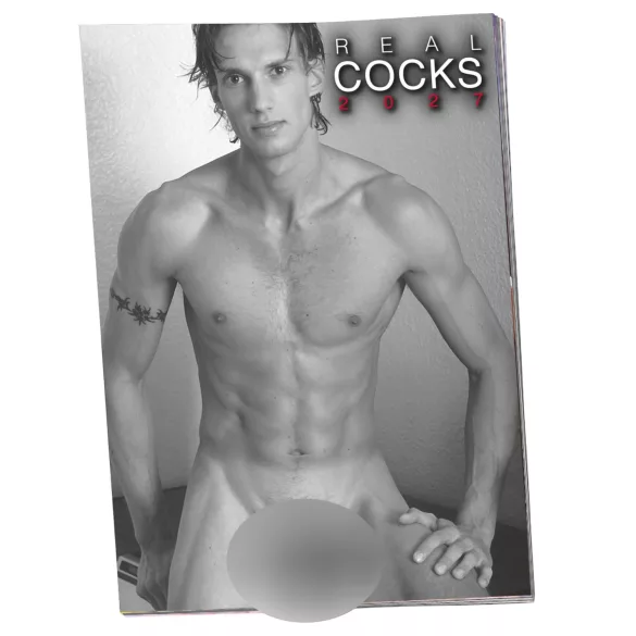 Real Cocks 2027 - erotický nástenný kalendár (1 ks)