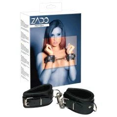 ZADO - kožené putá na zápästie (čierne)