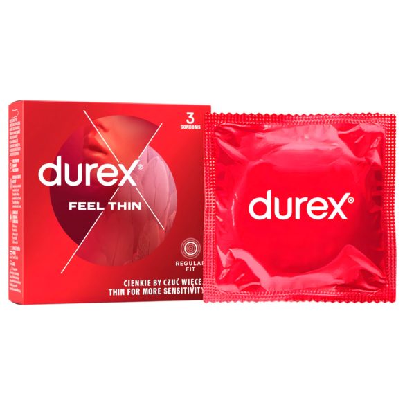 Durex - kondóm - extra tenký pre prirodzený pocit - 3 ks