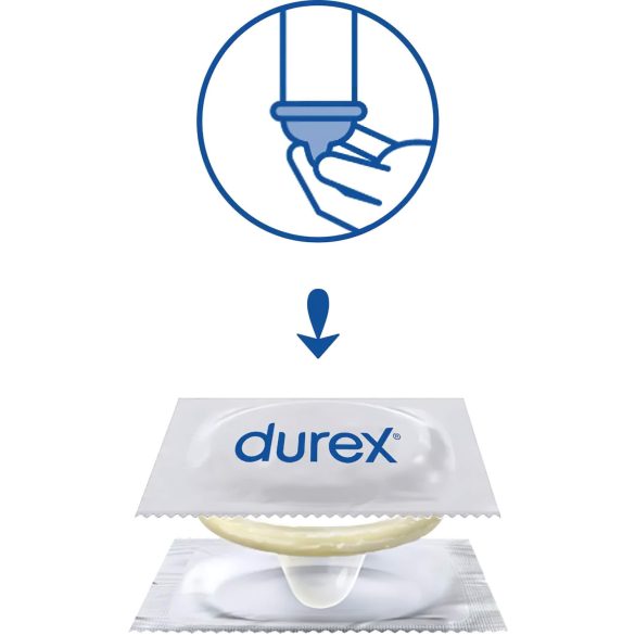 Durex - kondóm - extra tenký pre prirodzený pocit - 3 ks