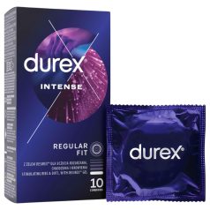 Durex Intense - vrúbkovaný a bodkovaný kondóm (10ks)