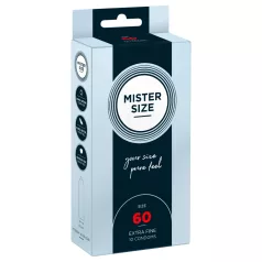 Mister Size - tenký kondóm - 60mm - 10 ks