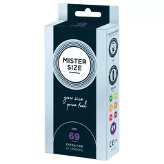 Mister Size - extra tenký kondóm - 69 mm - 10 ks