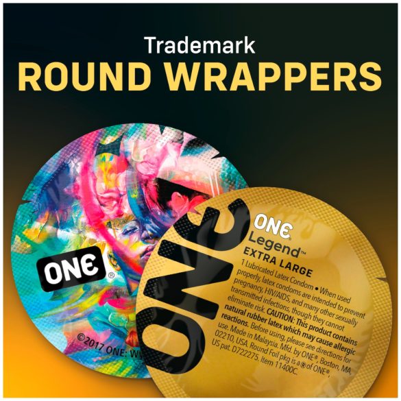 ONE - kondóm XL - extra veľkosť - 12 ks