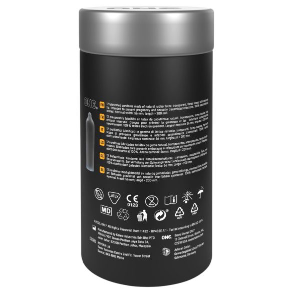 ONE - kondóm XL - extra veľkosť - 12 ks