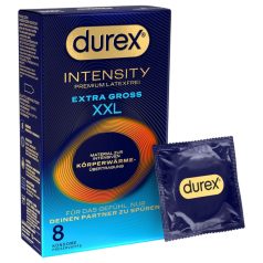 Durex Intensity XXL - bezlatexové kondómy (8 ks)