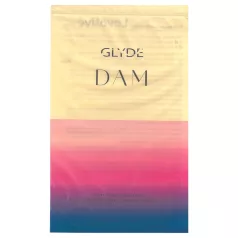   GLYDE - latexová ochranná fólia na orálny sex - vegánska - vanilka