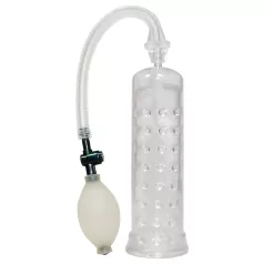 You2Toys - vákuová pumpa na penis - priehľadná