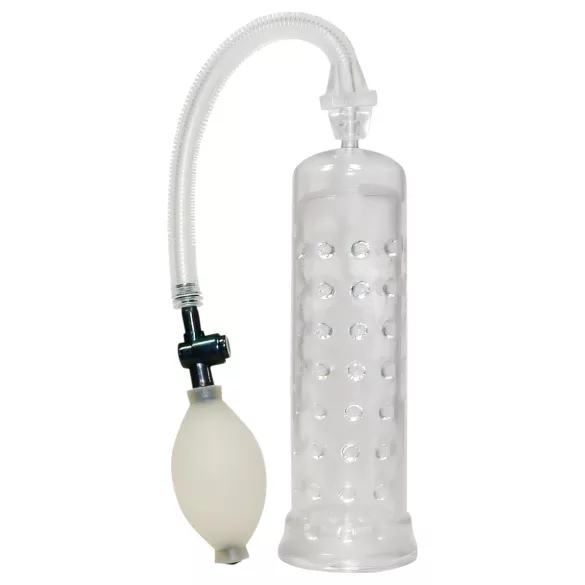 You2Toys - vákuová pumpa na penis - priehľadná