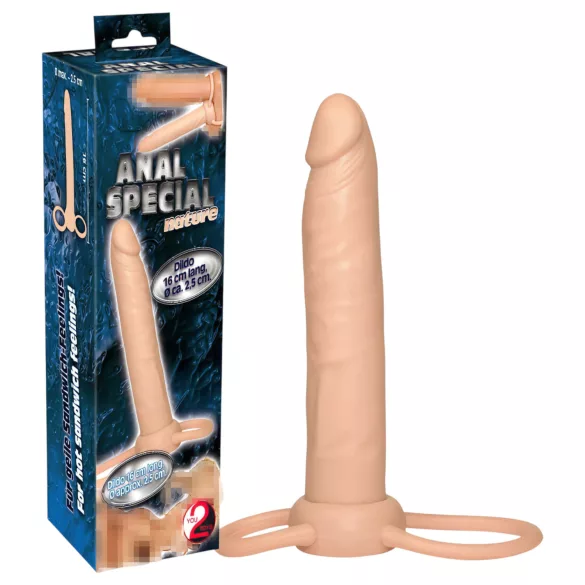 You2Toys - análne dildo - špeciálny tvar - telová farba