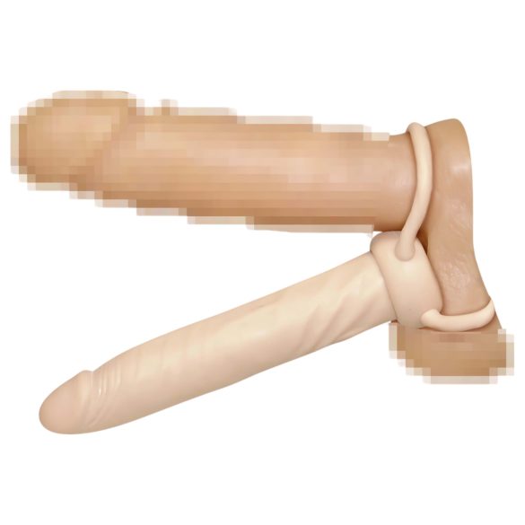 You2Toys - Špeciálny análny dildo - naturálny