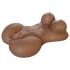 Fuck Me silly Sista - masturbátor - ženský torzo - hnedý