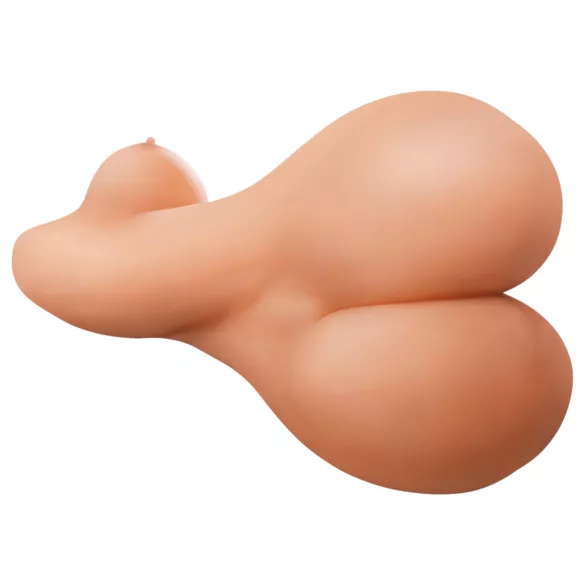 Mega Fuck Slut - realistická ženská masturbačná pomôcka (naturálna)