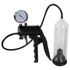   You2Toys - Vákuová pumpa na penis - silný ťah - priehľadná