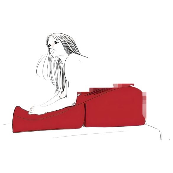 Liberator - Erotická podložka - set (čierna)