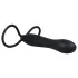 You2Toys - análny dildo a erekčný krúžok - čierny