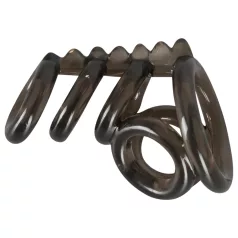 Bad Kitty - erekčný a semenníkový krúžok s hrotmi