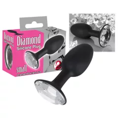 You2Toys - Diamond - silikónová análna zátka (malá)