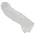 Crystal Skin - návlek na penis - predĺženie - priehľadný