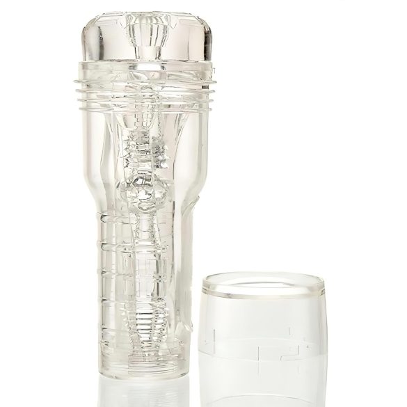 Fleshlight GO Torque - masturbátor pre mužov - kompaktná vagína - transparentný