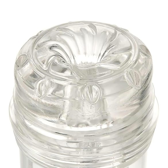 Fleshlight GO Torque - masturbátor pre mužov - kompaktná vagína - transparentný