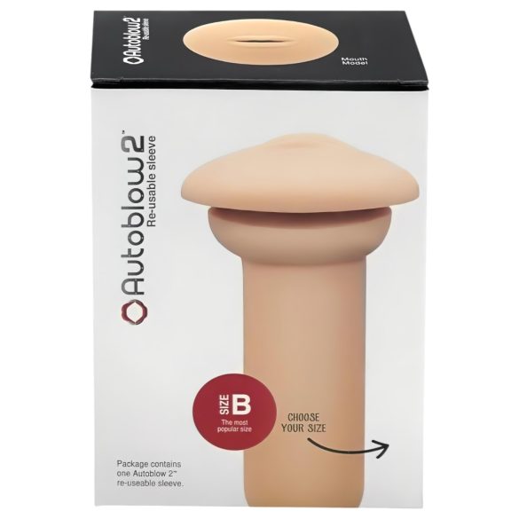 Autoblow 2+ typ B, náhradná vložka (ústa)