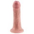 King Cock - dildo - realistický tvar - 15 cm - naturálny